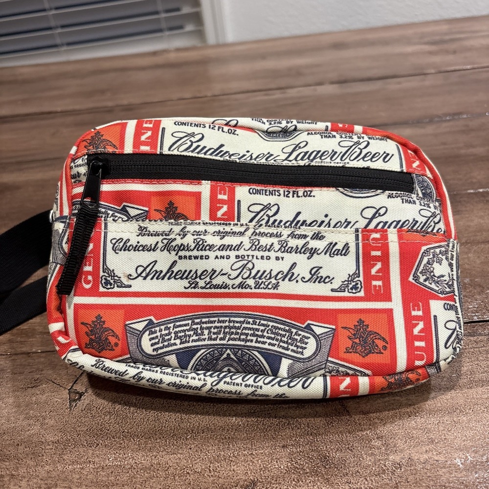Budweiser Insulated Cooler Fanny Pack Keep Those Drinks Cold